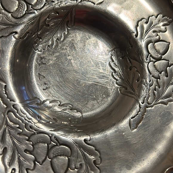 Farberware Vintage 1950s Wrought Aluminum Condiment Jar - Picture 4 of 11